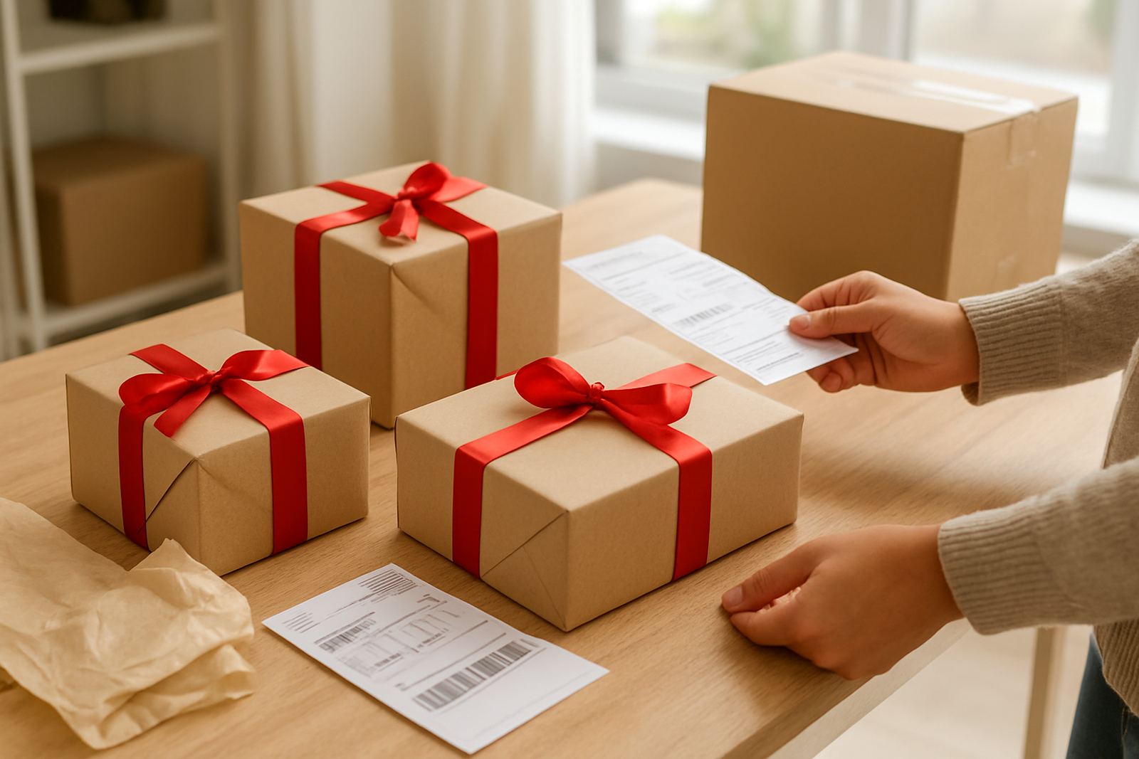 Gift Order Packing